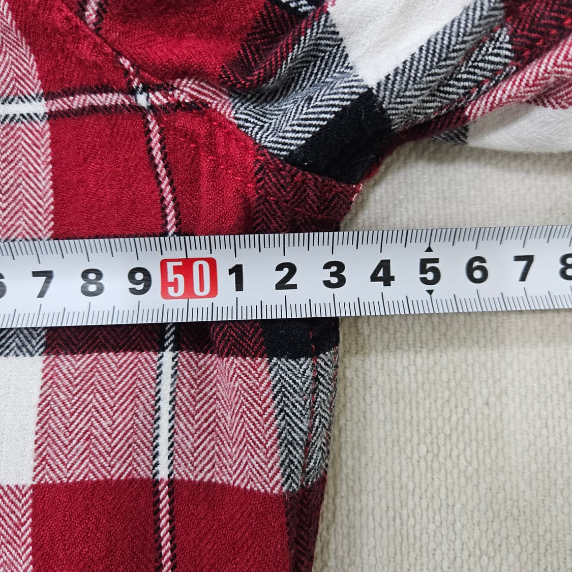 L 켈빈클라인 진 체크패턴 긴팔 셔츠 0313Y 상품이미지6