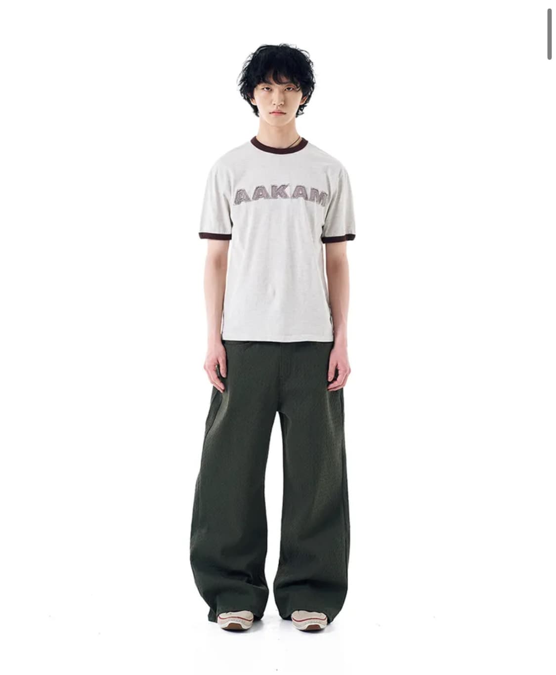 Logo Patch Ringer Top (Brown) 상품이미지2