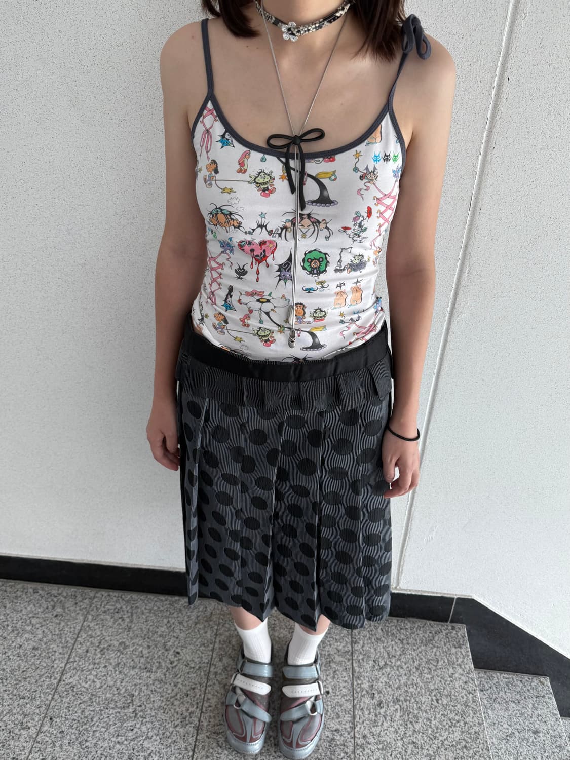 NATURAY 도트 스커트 상품이미지1
