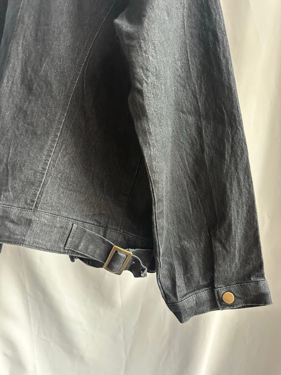 Calabaza 데님 라이더 자켓 상품이미지4