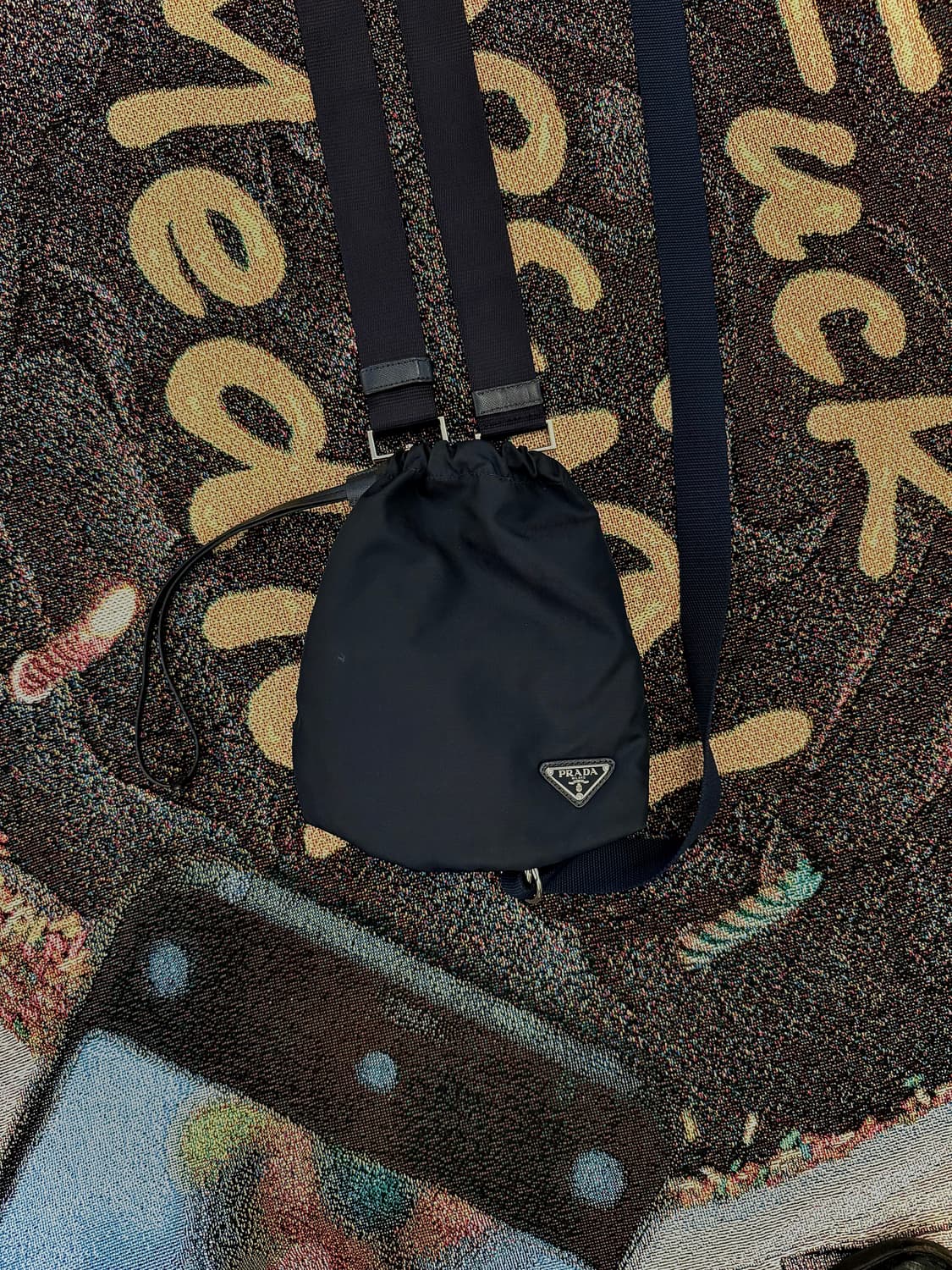 (파워정품)프라다 투웨이 파우치 크로스백  상품이미지4