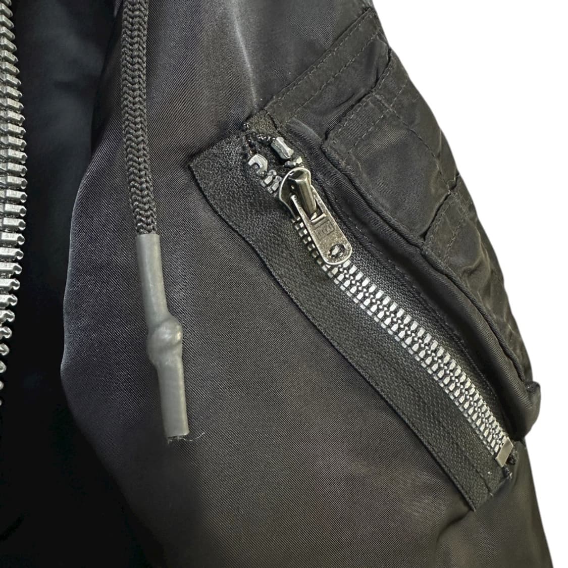 R13 레이어드 후디 MA-1 상품이미지4