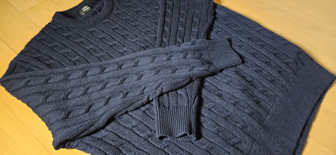 무텐다드 케이블니트 M 상품이미지4