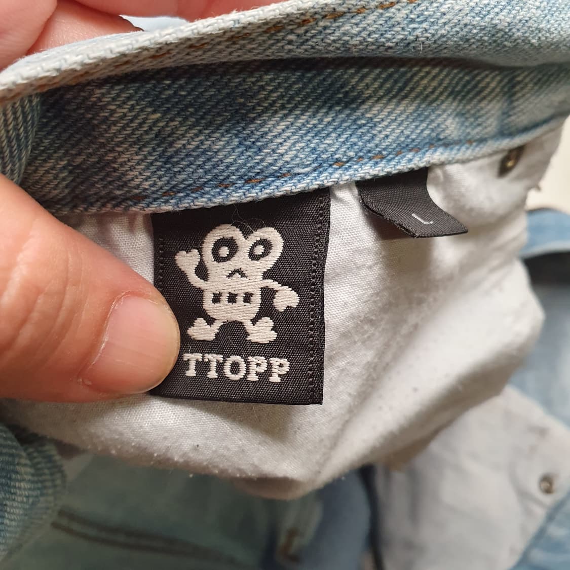 TTOPP DENIM 연청 핫팬츠 L[26]사이즈 2508626 상품이미지9