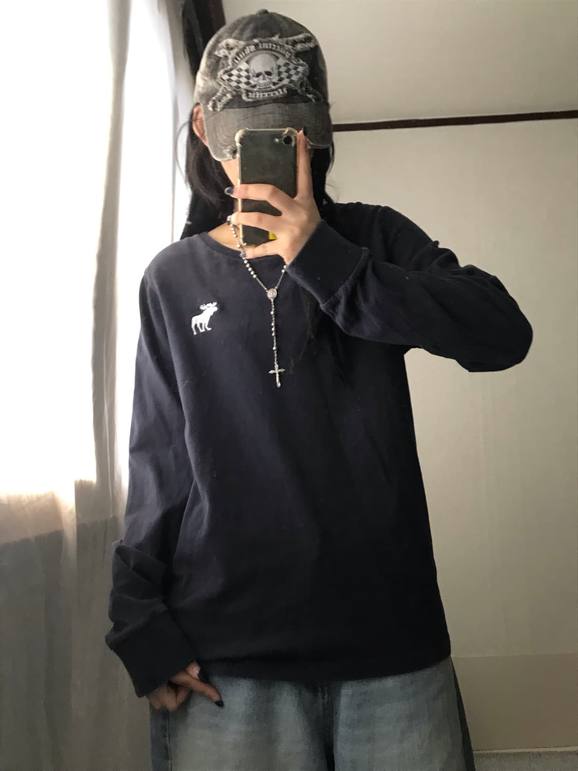 아베크롬비 네이비 롱슬리브 상품이미지5