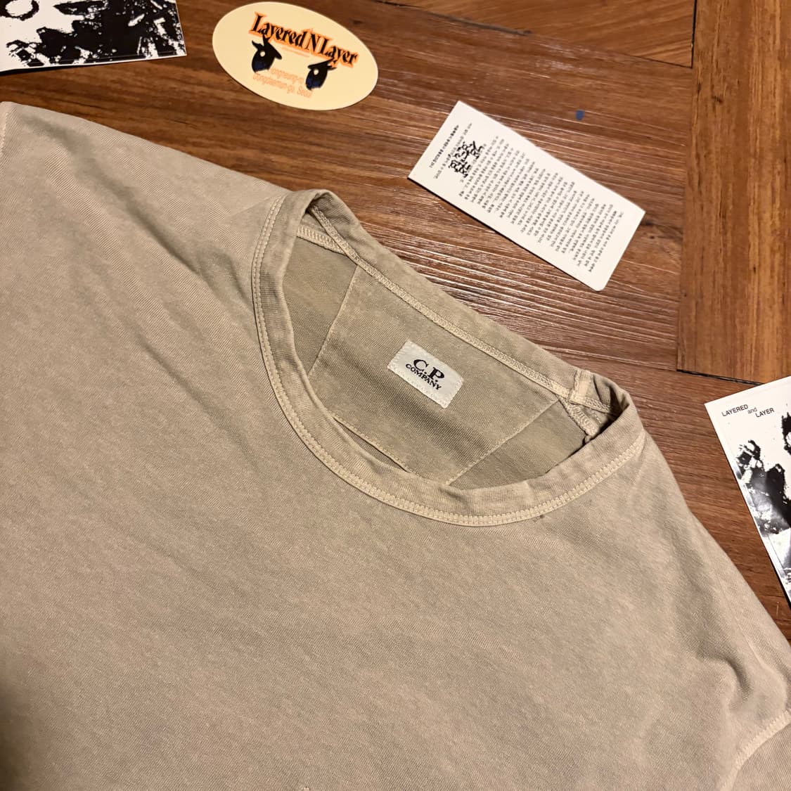 CP COMPANY 22 GARAMETS STITCH TSHIRTS 상품이미지2