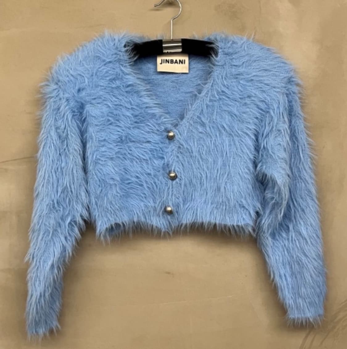 진바니 블랙바비 메리 밍크 가디건 상품이미지7