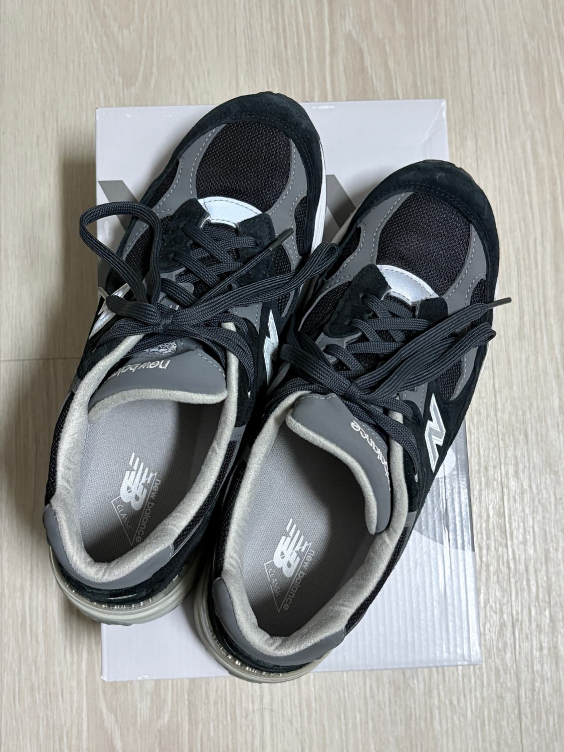 뉴발란스 992 블랙 그레이 상품이미지5