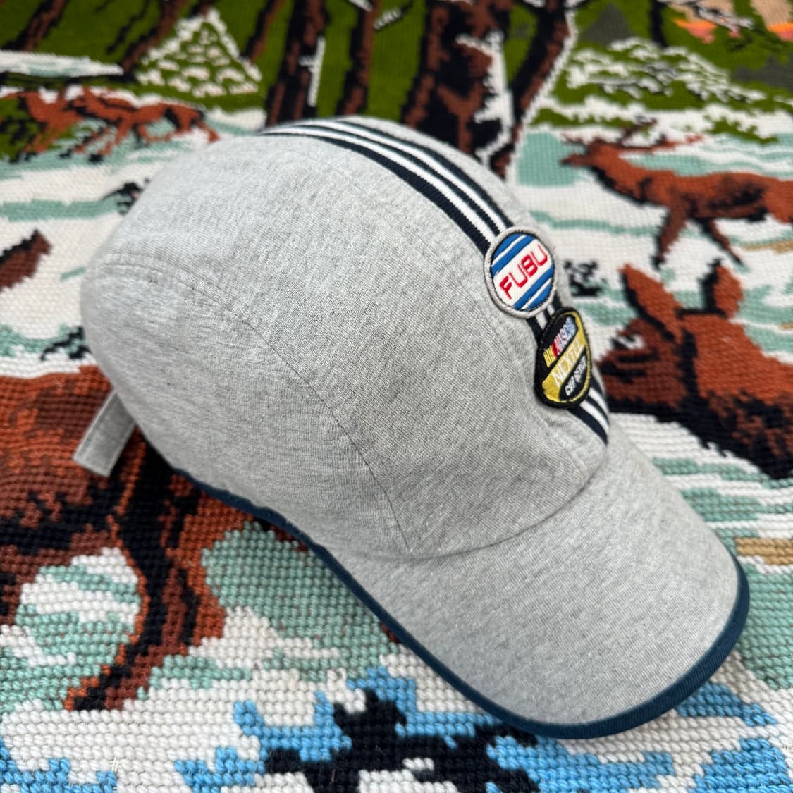 FUBU X NASCAR 빈티지 레이싱 볼캡 상품이미지2
