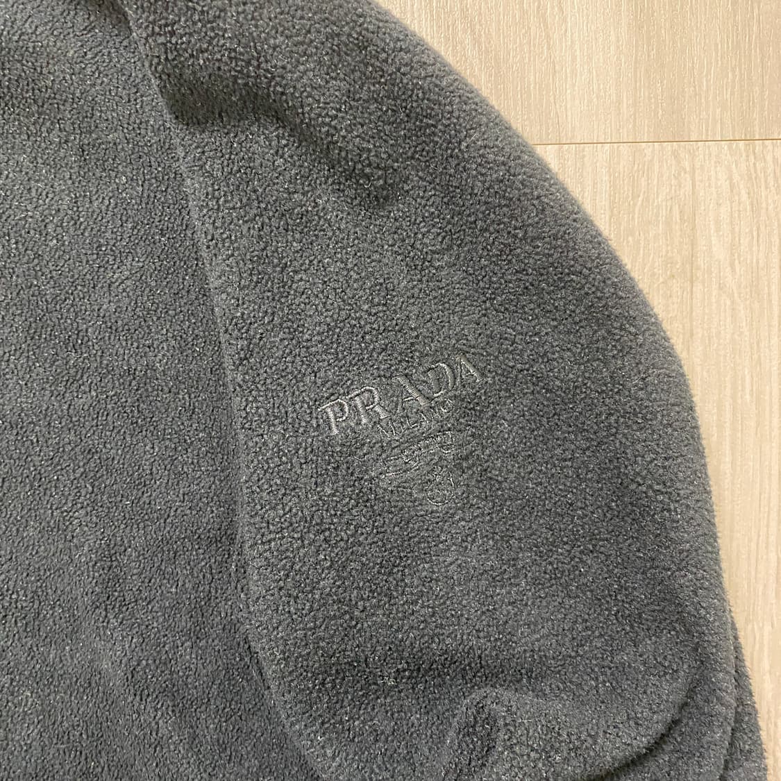 Xl)프라다 스포츠 하프 집업 플리스 후리스 상품이미지5