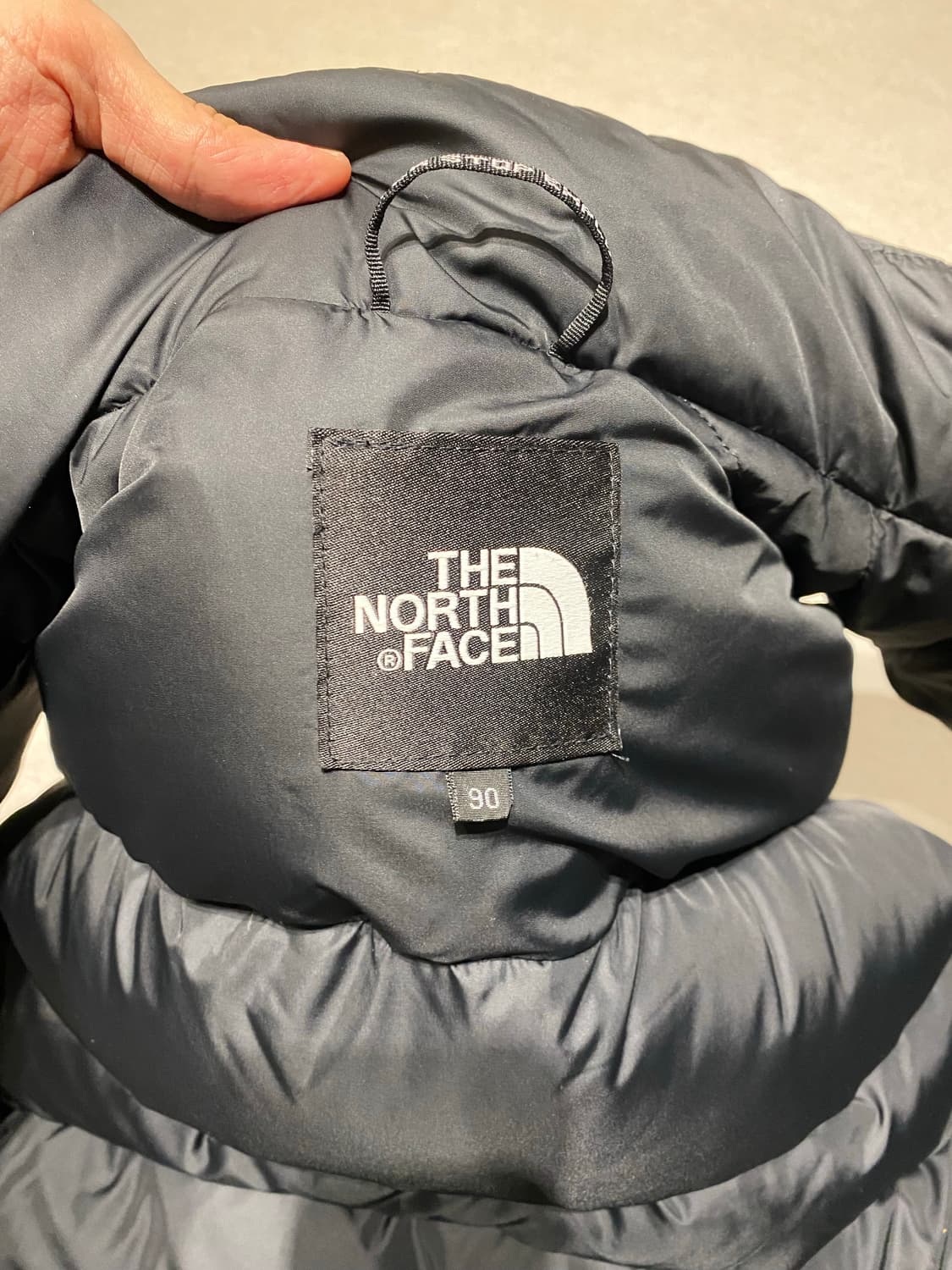 노스페이스 패딩조끼 실측 95 상품이미지4