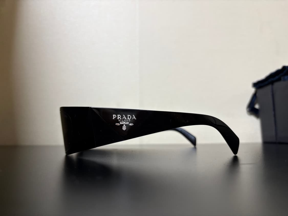 프라다 심볼 선글라스 블랙a19 풀박 상품이미지7