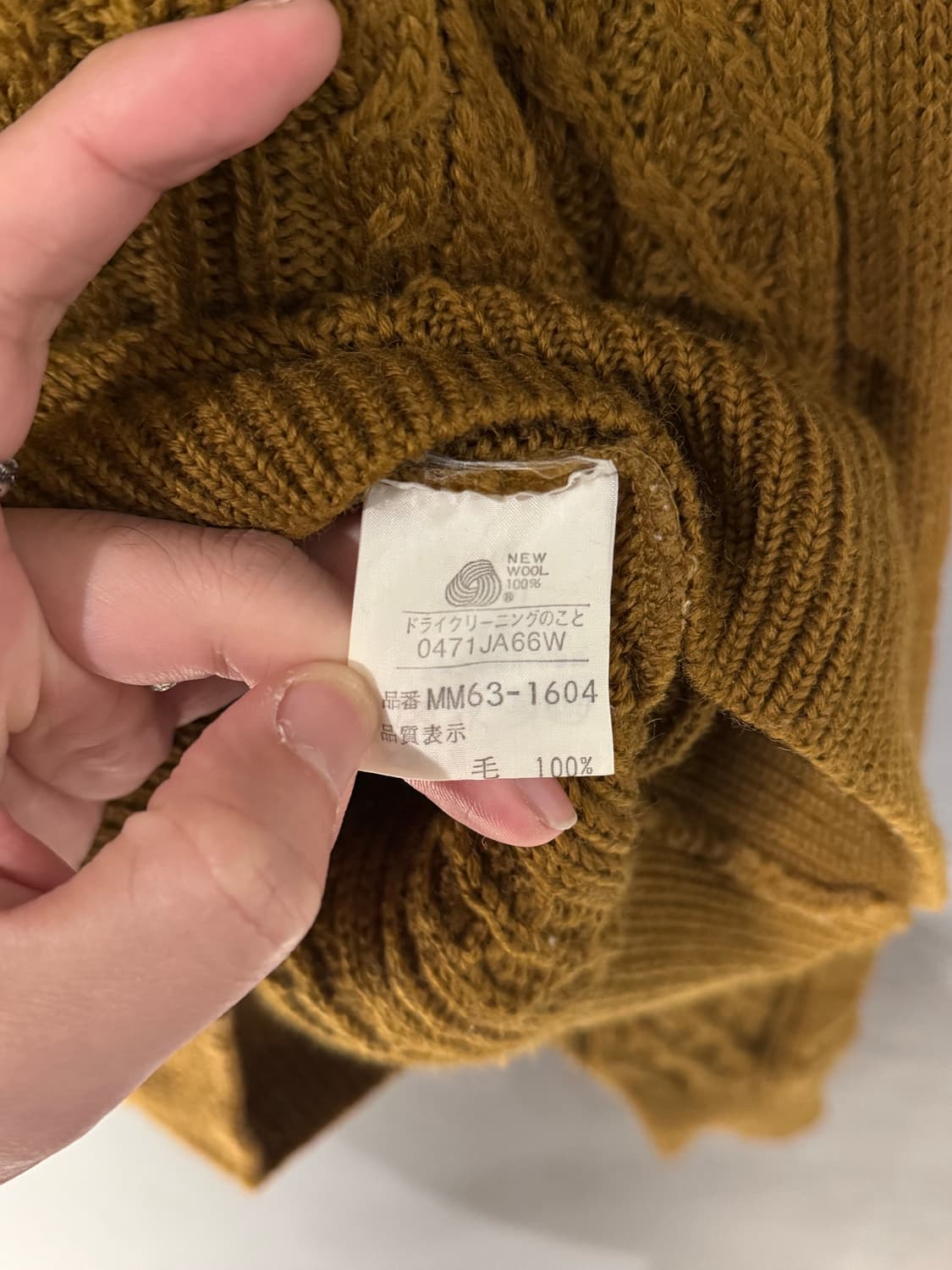 맥그리거 토글 더플 울니트 상품이미지5