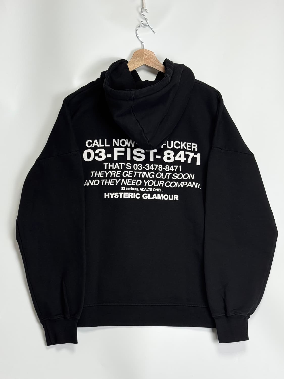 히스테릭글래머 X 리차드슨 후드 스웻 풀오버 맨투맨 XL 상품이미지2