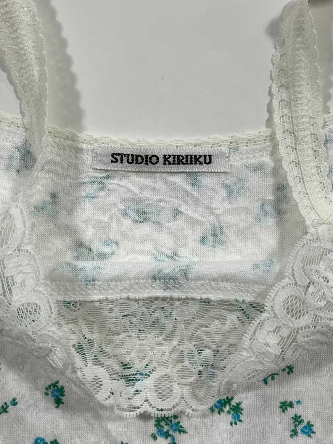 STUDIO KIRIIKU 패턴 슬리브리스 상품이미지3