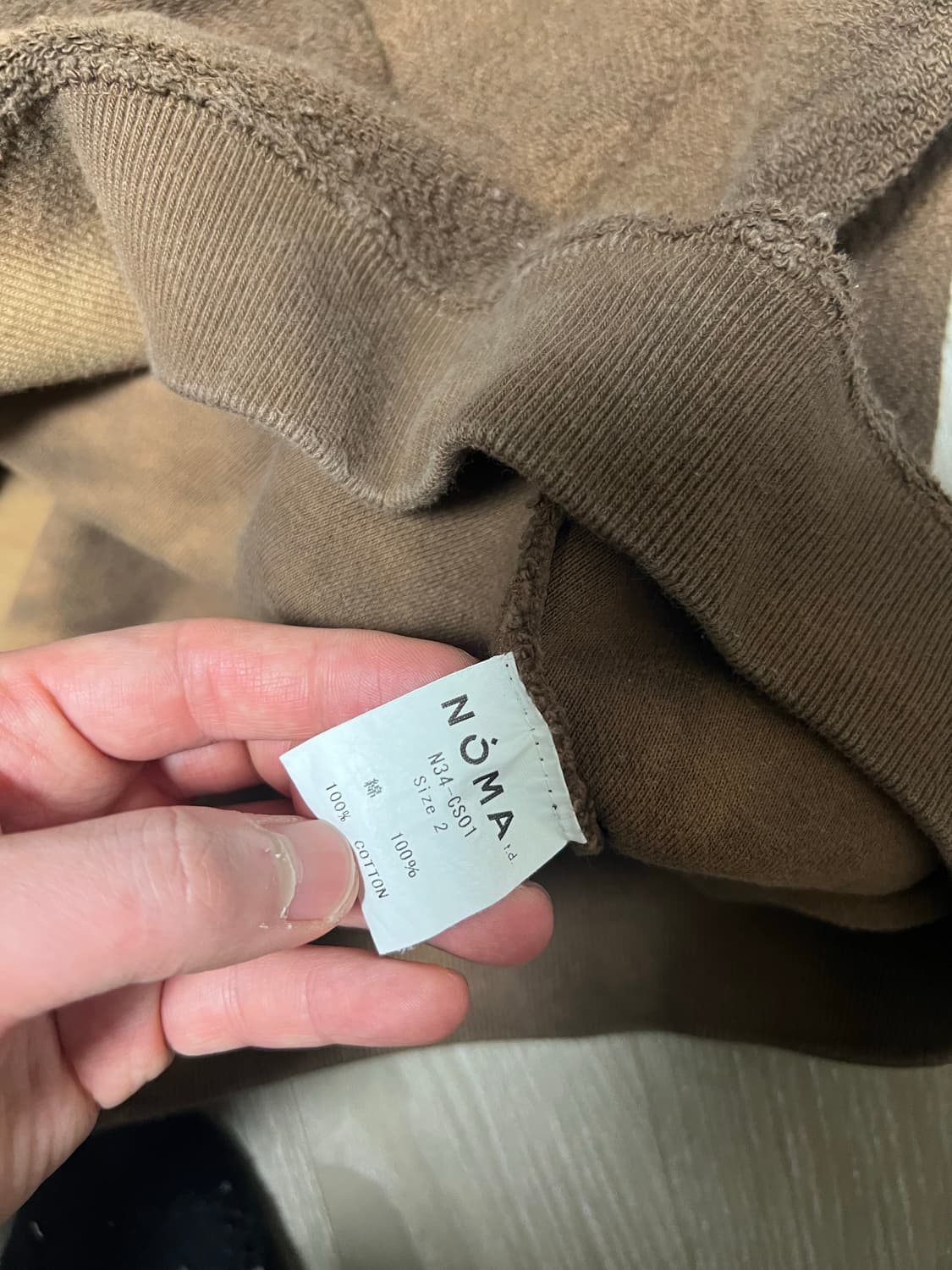 Noma td hand dye 스웻 셔츠 맨투맨 상품이미지3