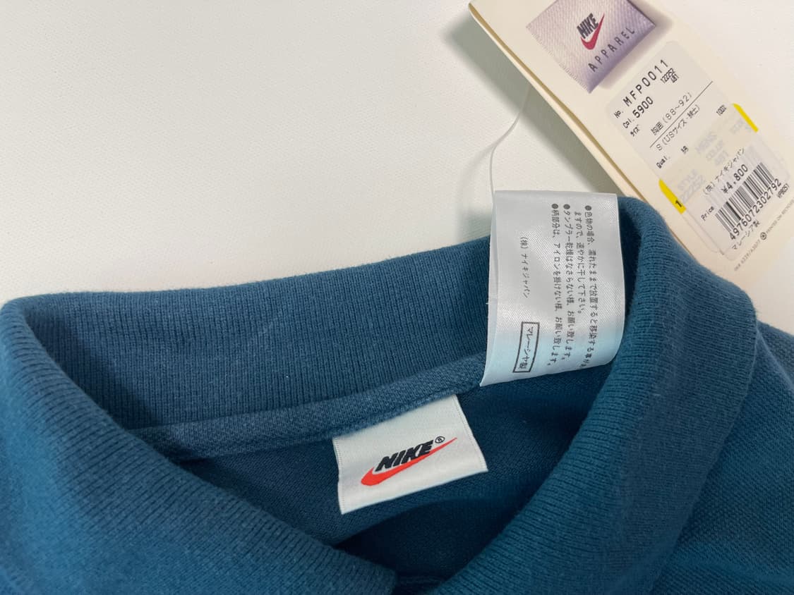 나이키 90s 올드 로고 피케 폴로 셔츠 NIKE OLD 1990 상품이미지5