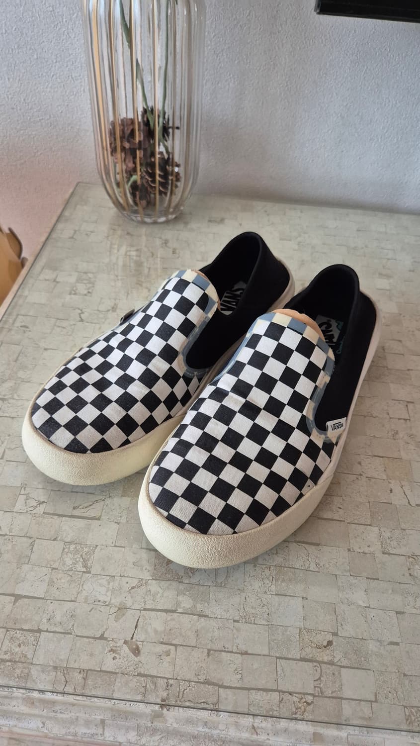 반스 체커보드 컴피쿠시원 블랙 280 상품이미지1