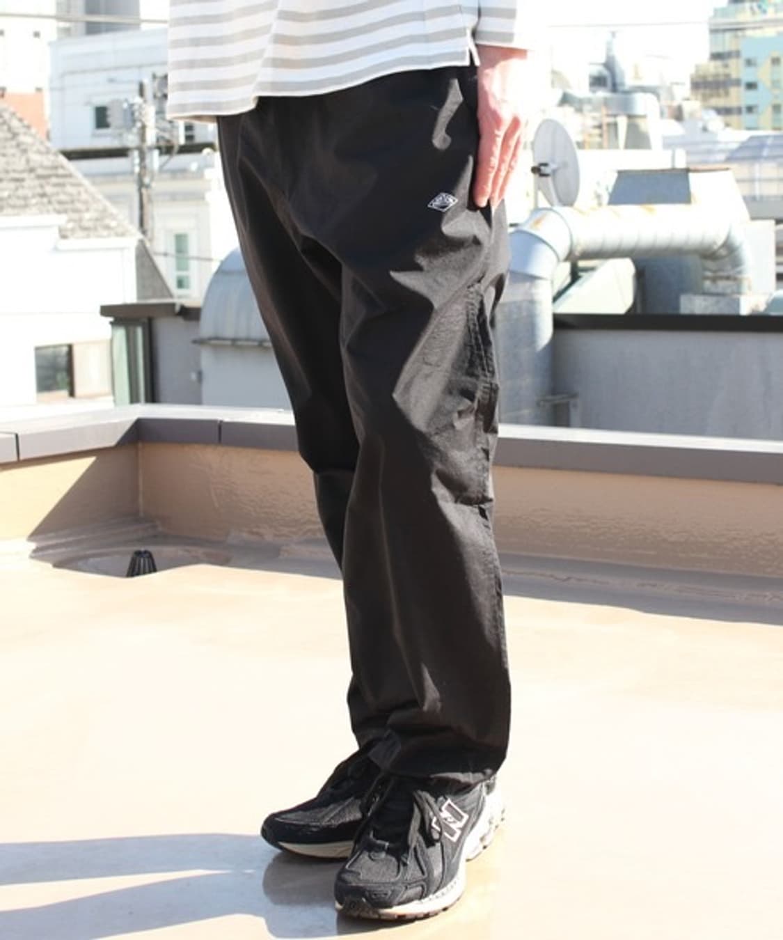 DANTON 단톤 스태너 나일론 이지 팬츠 블랙 상품이미지5