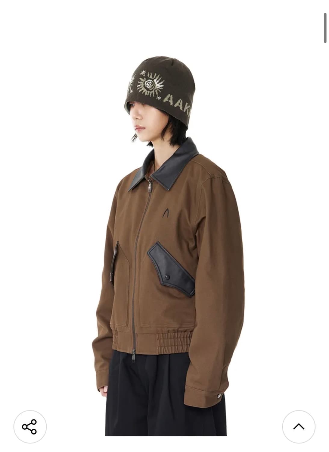 아캄 레더 워크자켓 상품이미지3