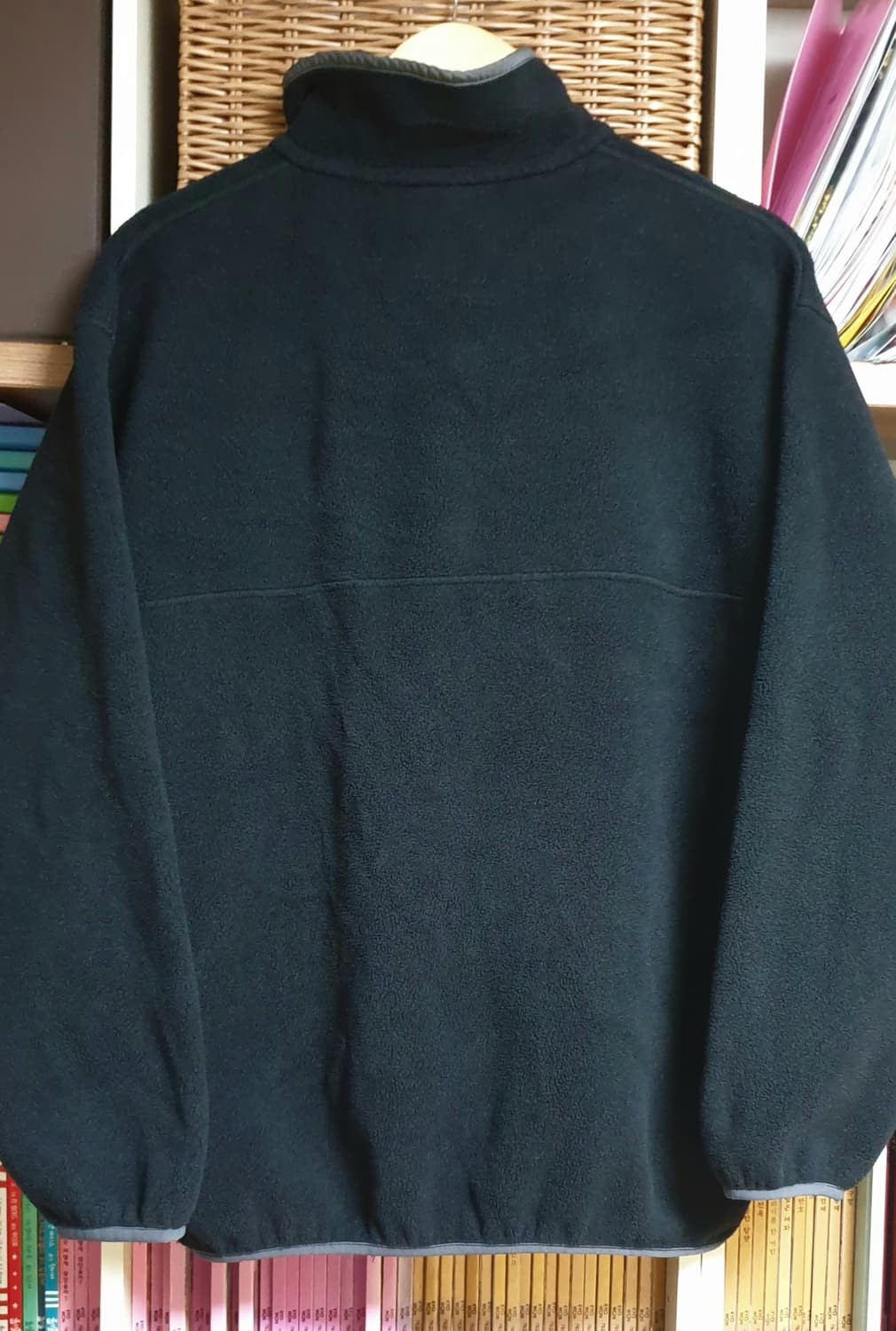 파타고니아 헤비웨이트 신칠라 풀오버 블랙 w포지그레이 M 상품이미지3