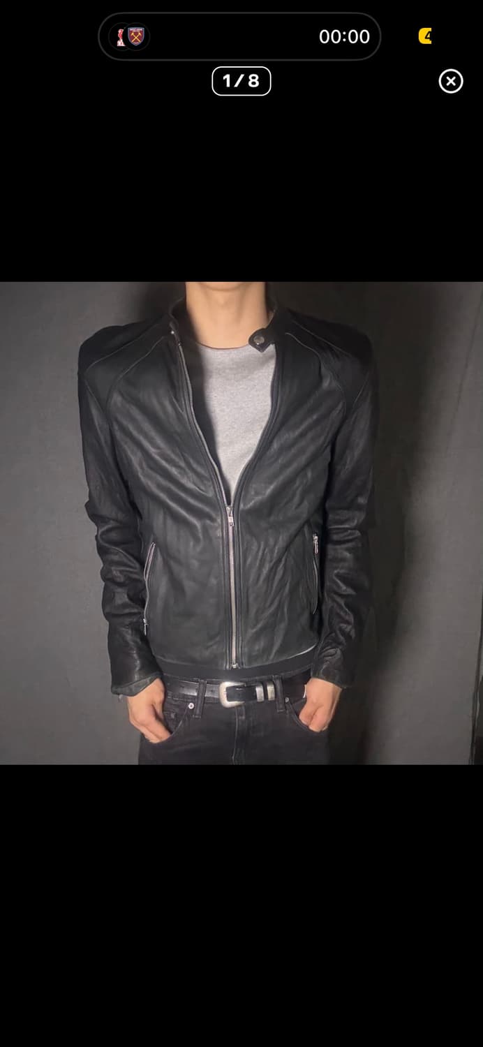 Lether jacket 상품이미지1