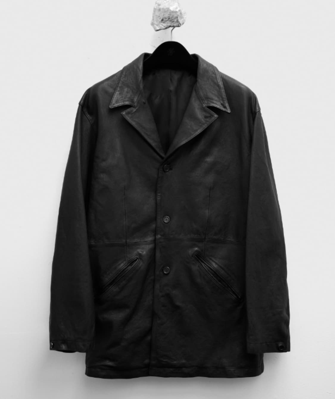 Youth 워시드 레더 자켓 상품이미지1