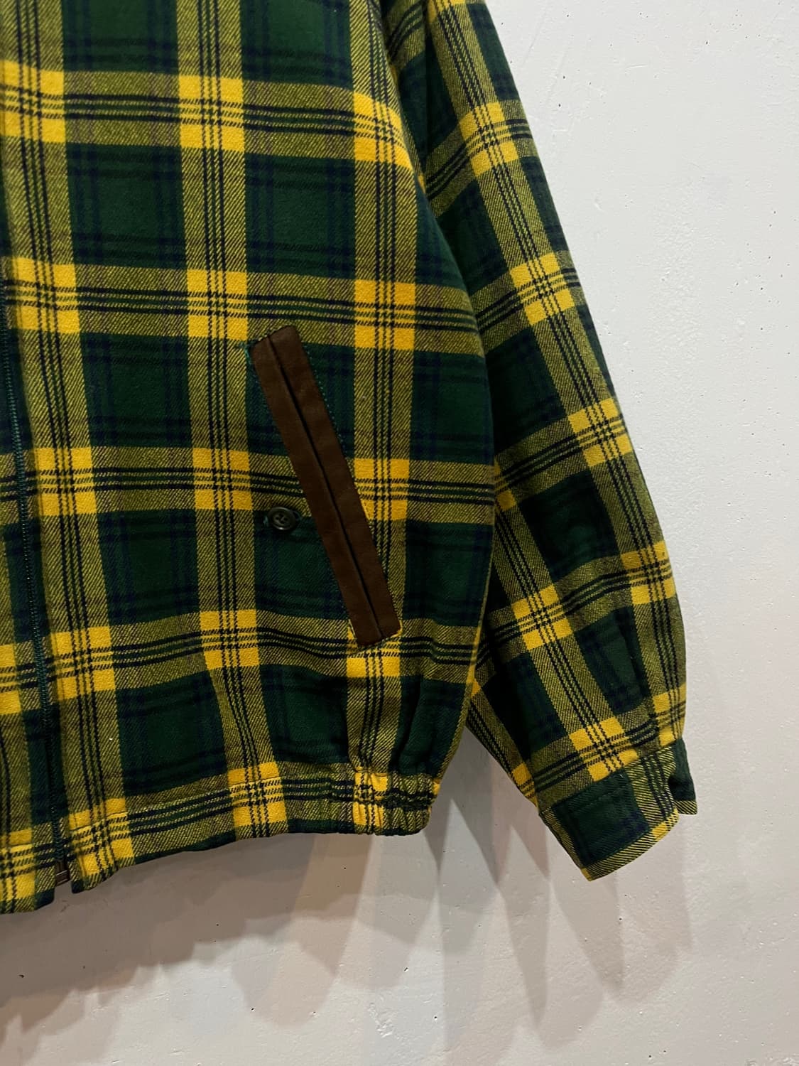 PERSONS 퍼슨스 클래식 체크 울 자켓 Made in JAPAN  상품이미지3