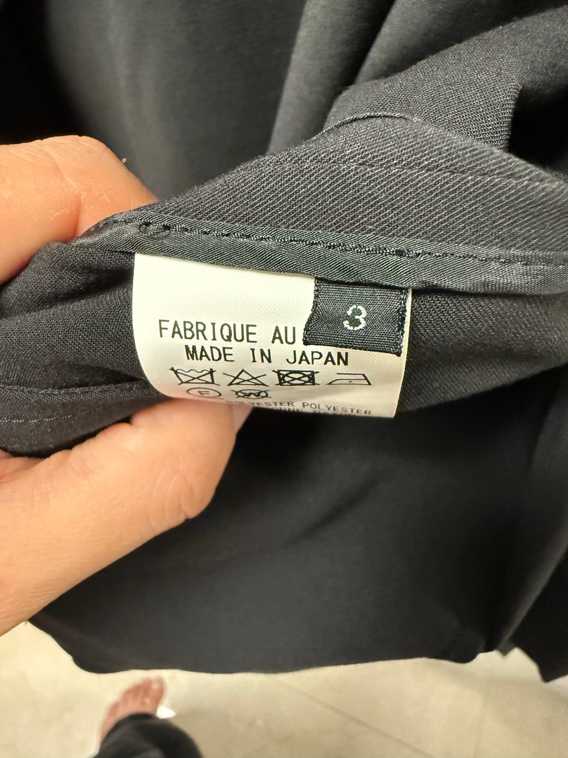 Yohji yamamoto S'yte 21ss drape coat 상품이미지5
