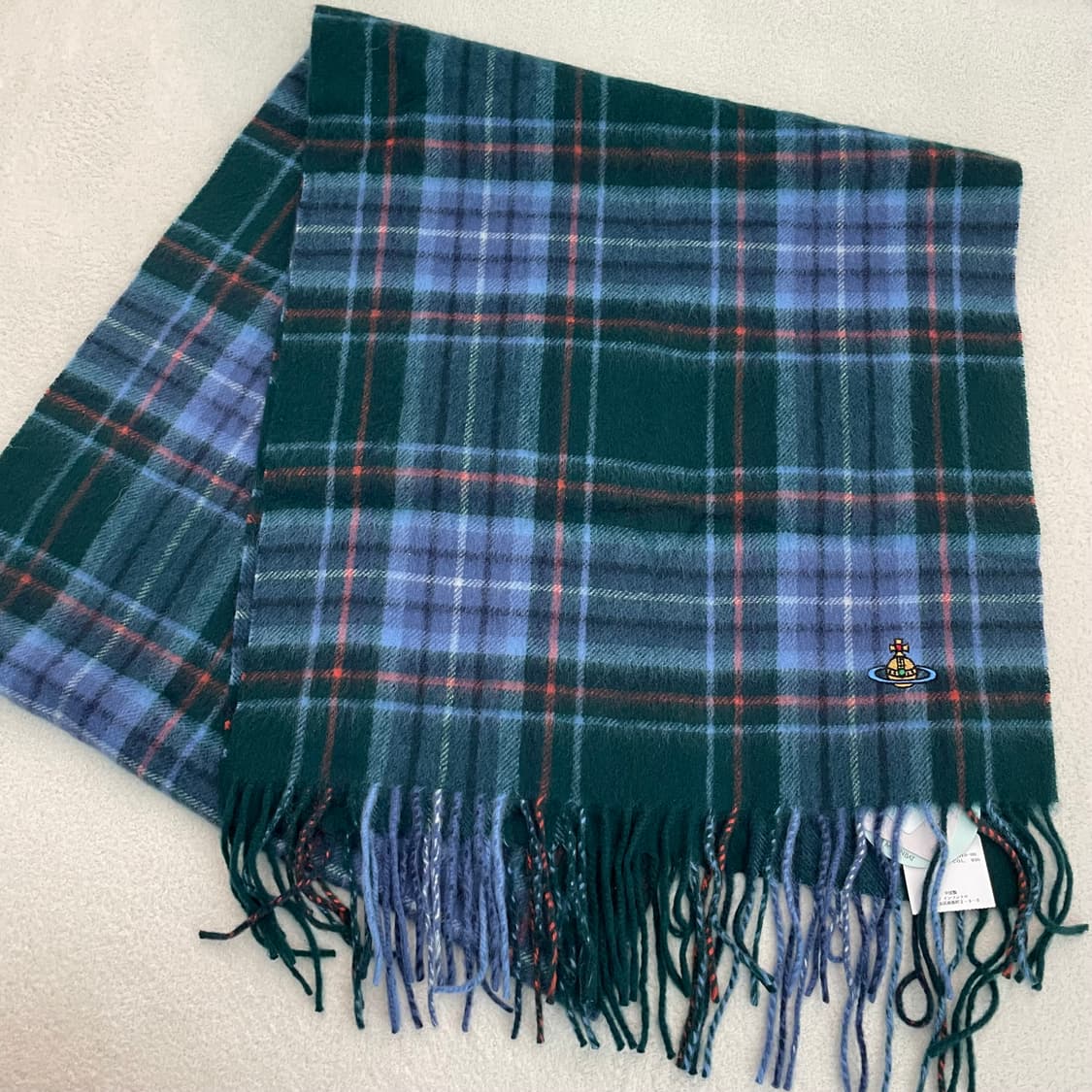 (새상품)비비안웨스트우드 캐시미어 머플러 상품이미지9