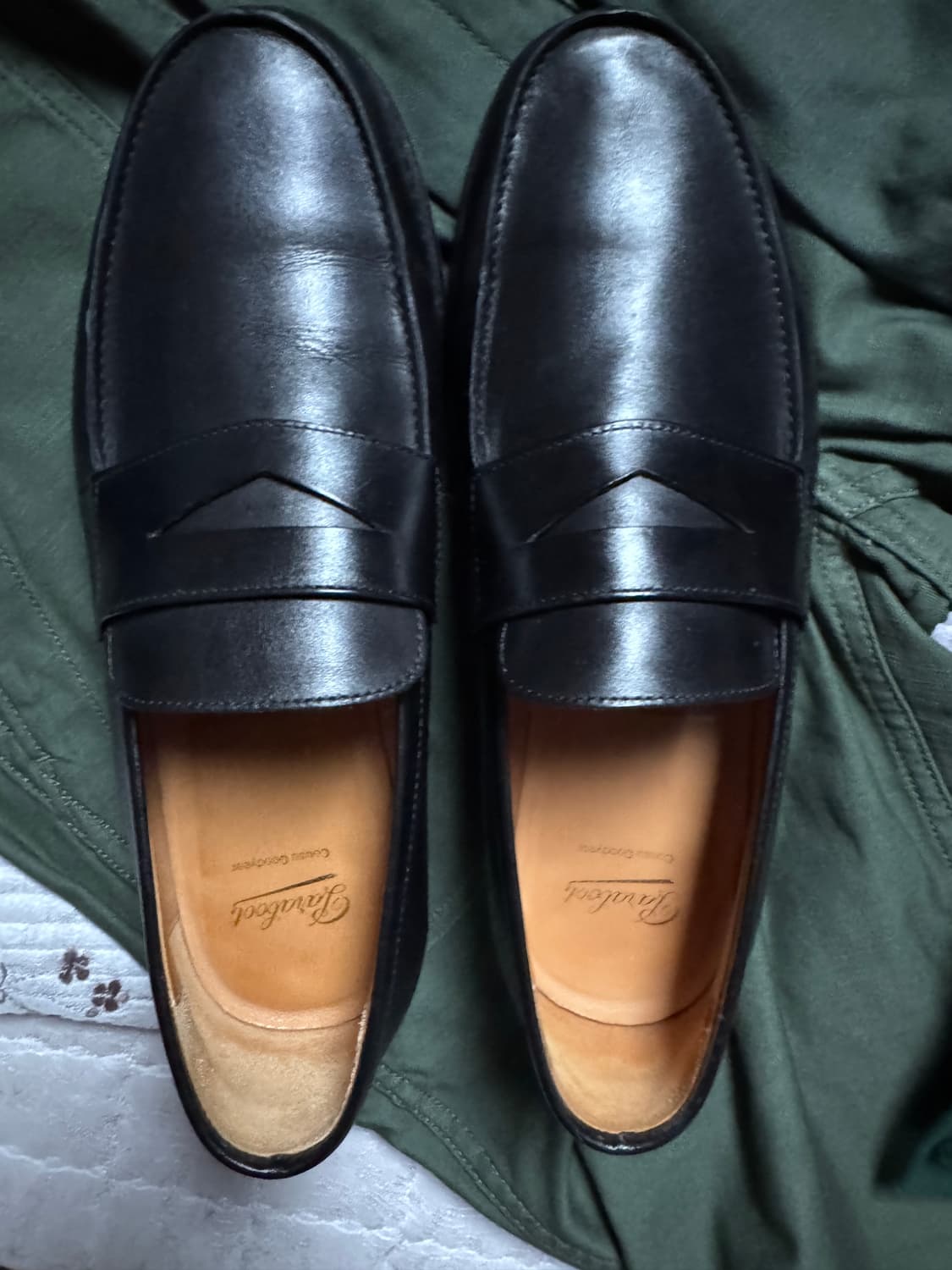 파라부트 아도니스 로퍼 uk8 블랙  상품이미지4