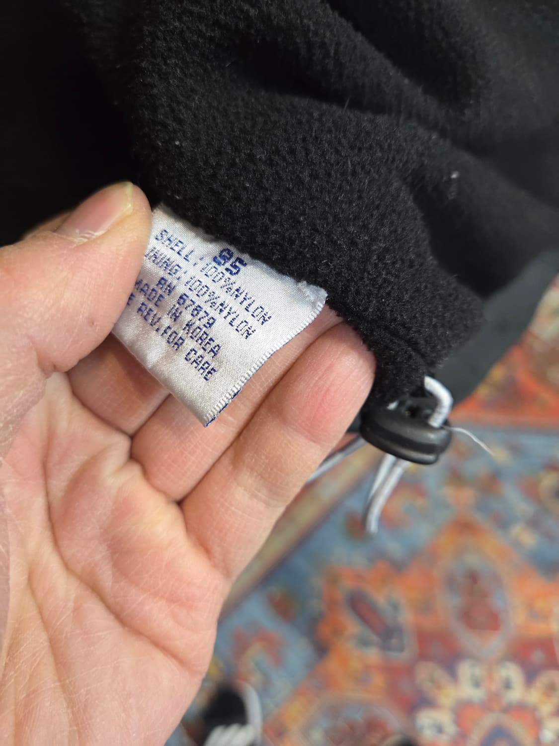 아디다스 올드스쿨 안감플리스 방풍 자켓 95 상품이미지6