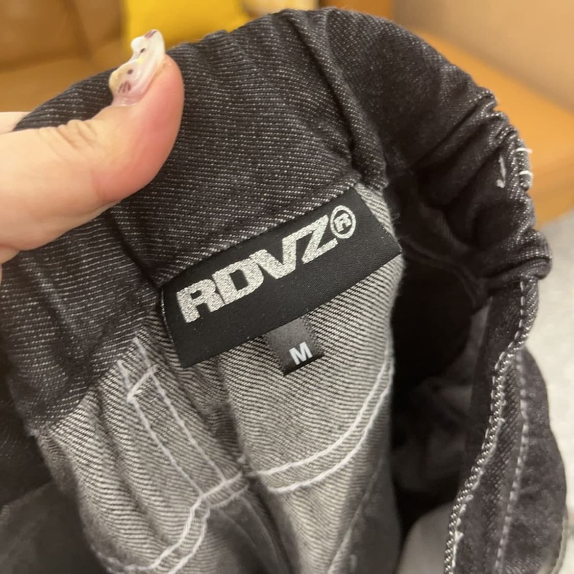 알디브이제트 RDVZ 카펜터 카고 스티치 데님팬츠 M C06305 상품이미지3