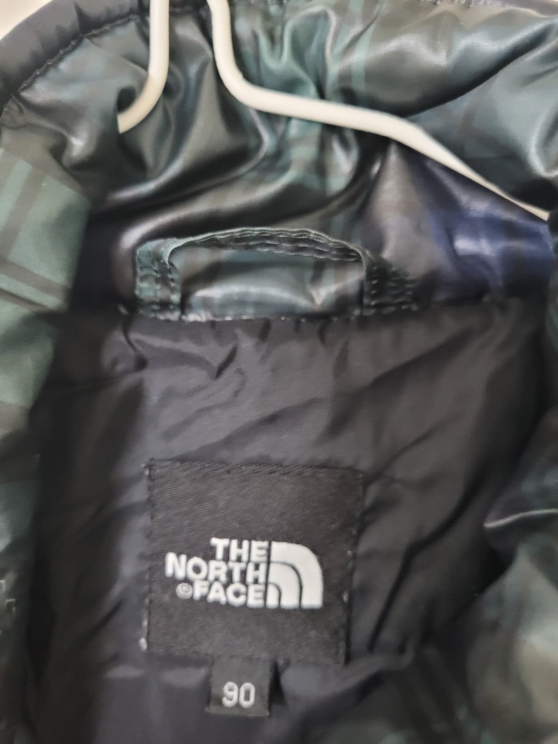 노스페이스 경량 엑셀로프트 체크패딩 상품이미지3