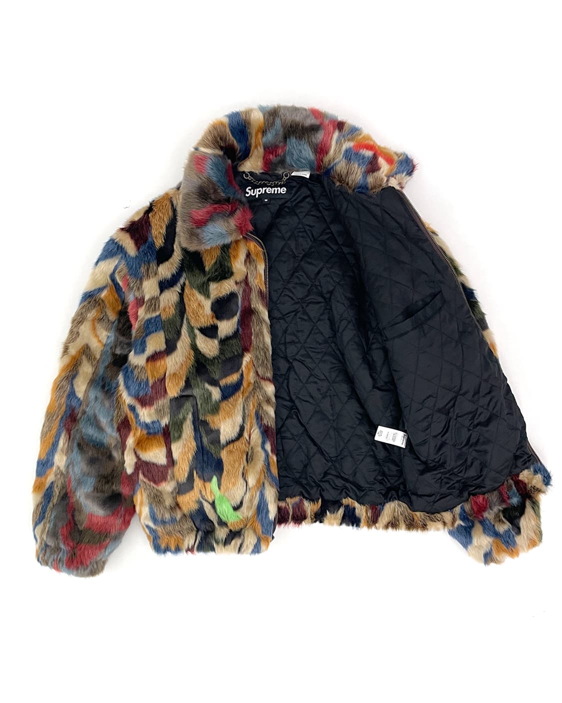 21FW 슈프림 멀티 폭스 퍼 자켓21FW 슈프림 멀티 인조 퍼 자켓 M 상품이미지7
