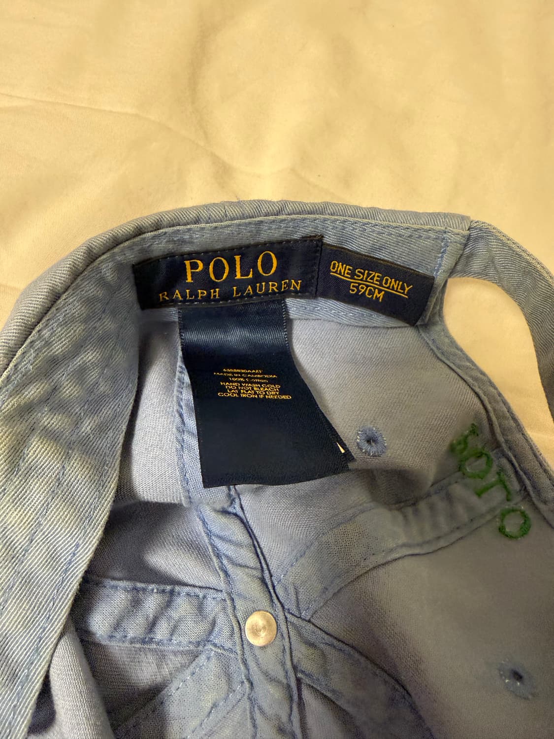 폴로 빈티지 캡 상품이미지2