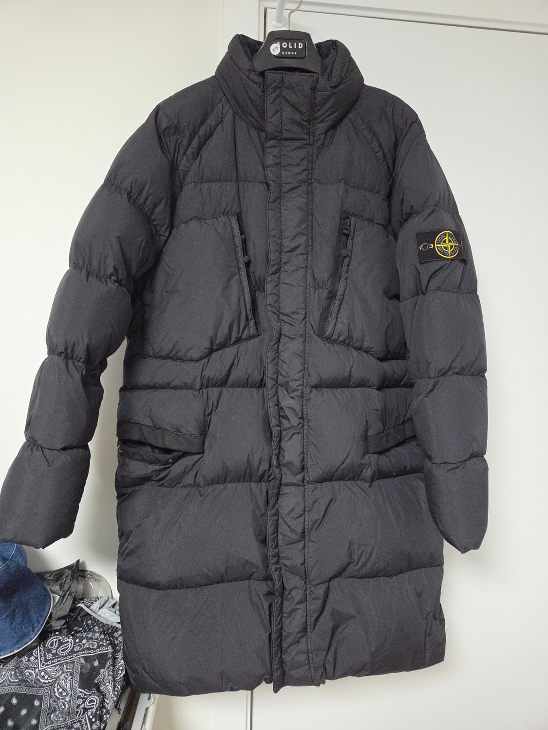 스톤아일랜드 16FW 크링클랩스 드레이크 롱패딩 L 상품이미지1