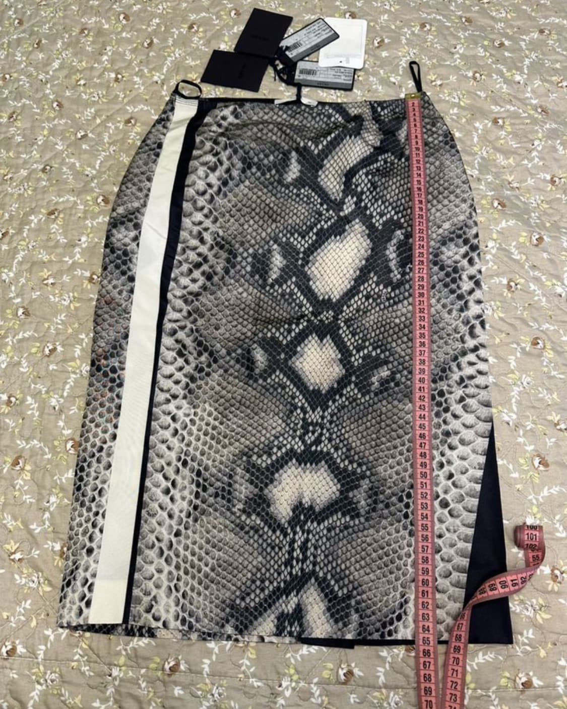 PRADA 프라다 09/SS 미디 스커트(실크)38 사이즈-해외발송 상품이미지4