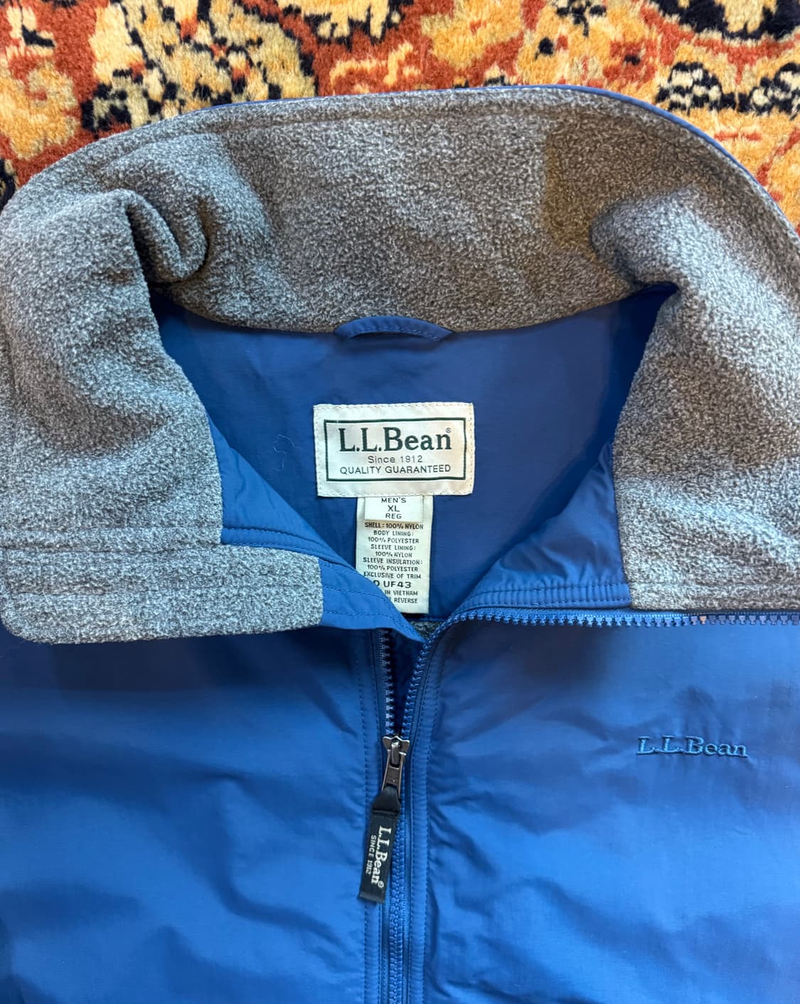 빈티지 엘엘빈 웜업 자켓 "XL" (491) 상품이미지3