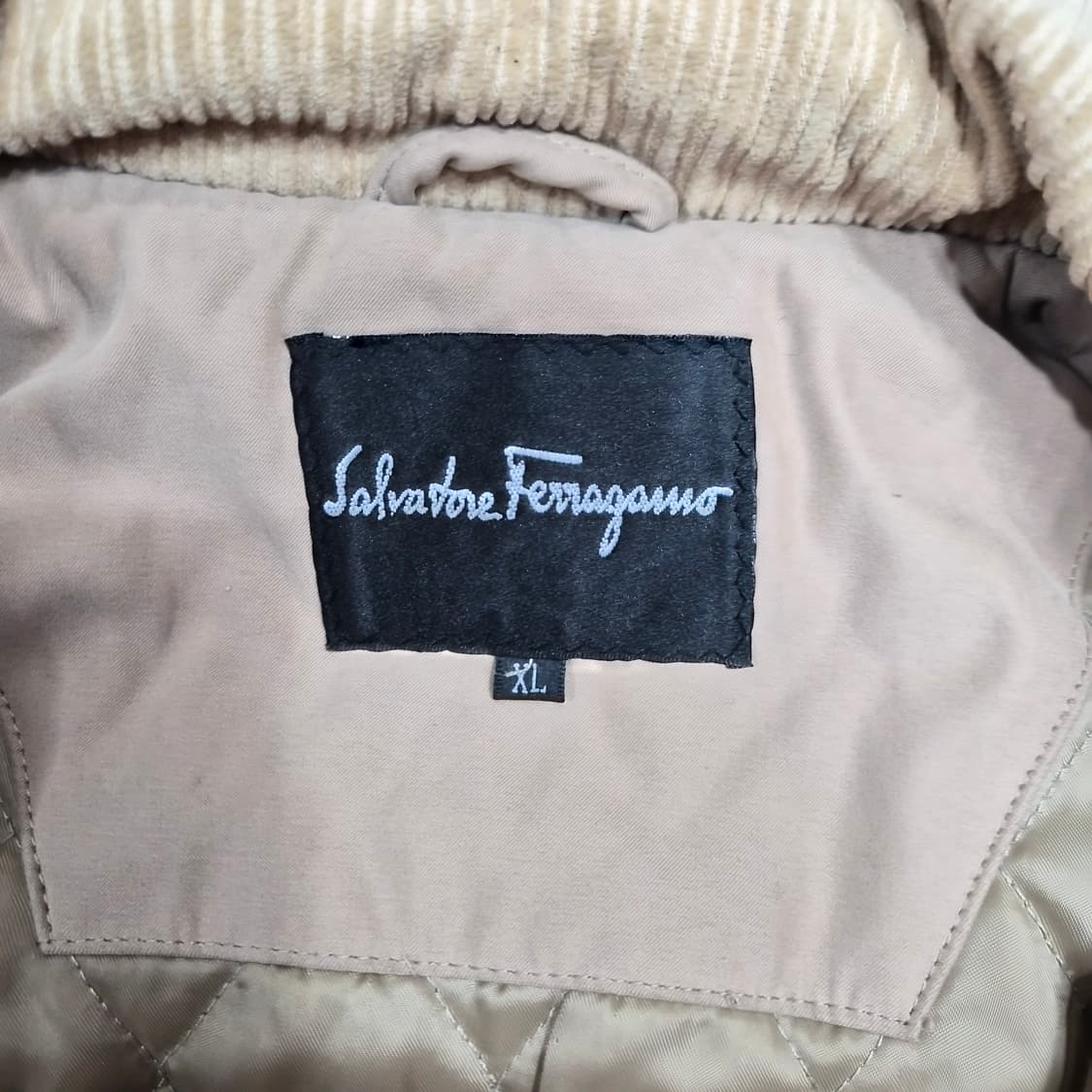 페라가모 후드 퀼팅 자켓 L~XL 상품이미지3