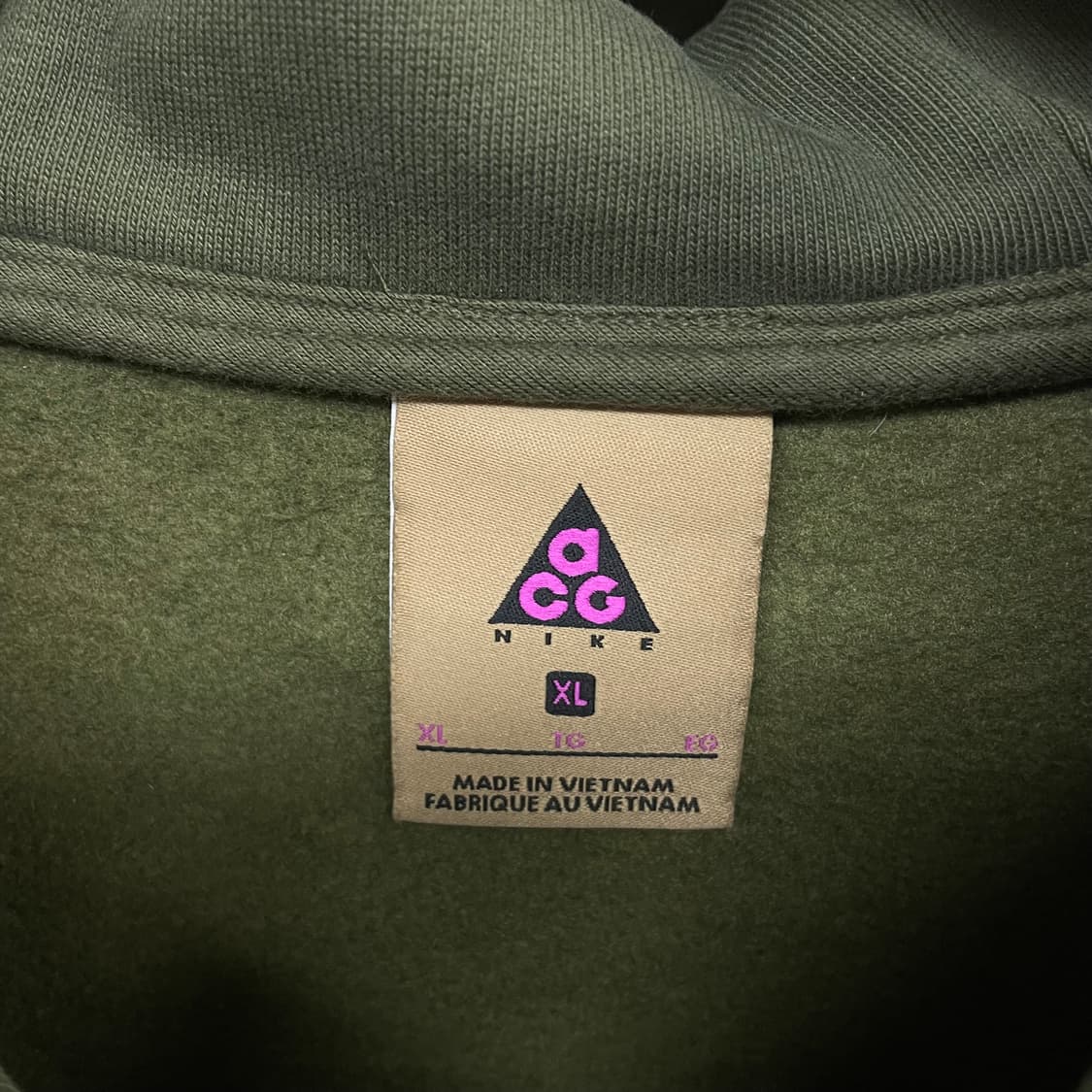 Nike ACG Khaki Hoodie 상품이미지4