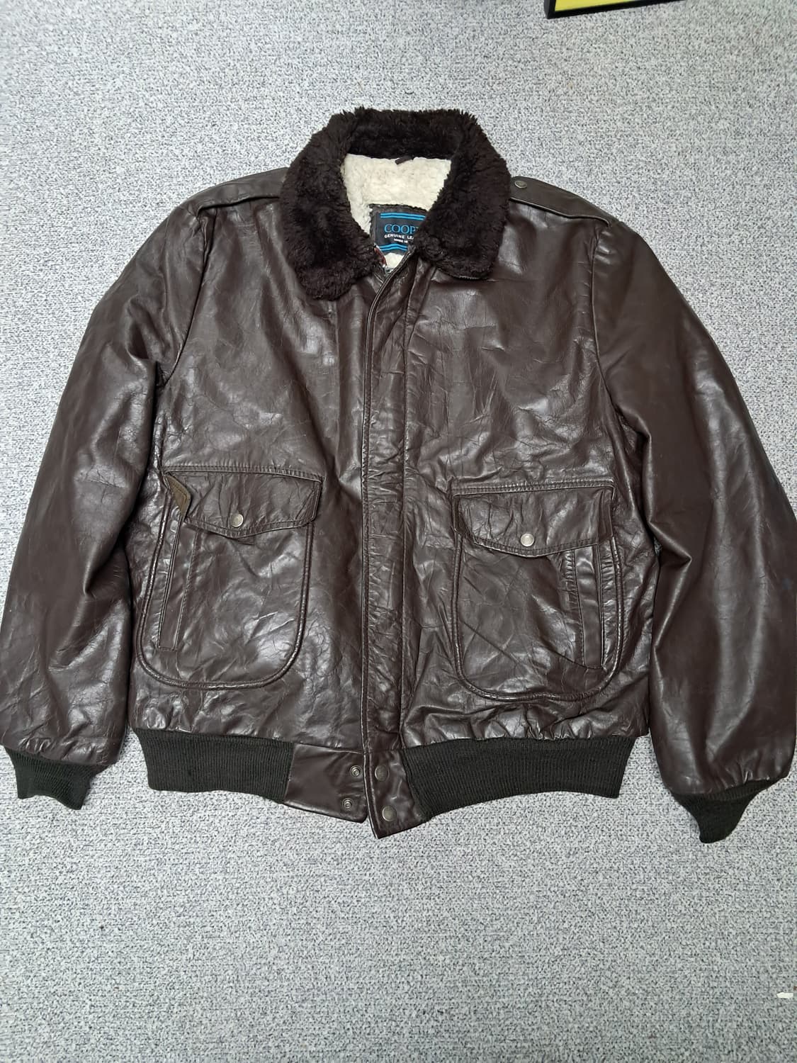 Cooper 가죽자켓 상품이미지1