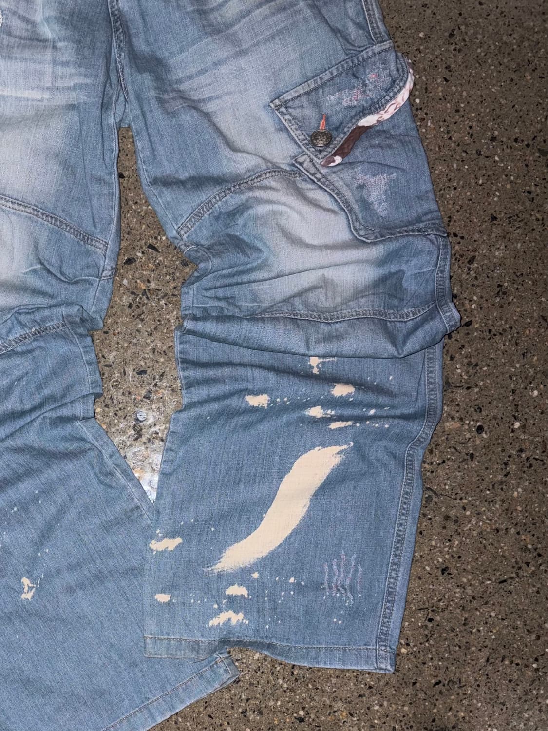 오리엔탈 빈티지 데님팬츠 상품이미지5