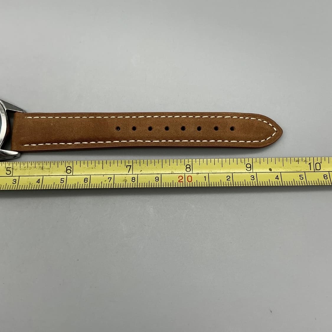 HMT Pilot 파일럿 피콕그린 다이얼 가죽시계 상품이미지7