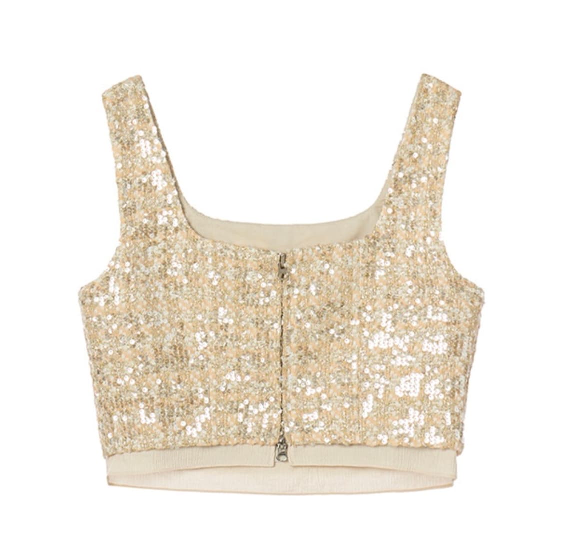 보카바카 스팽글 트위드 뷔스티에 상품이미지2