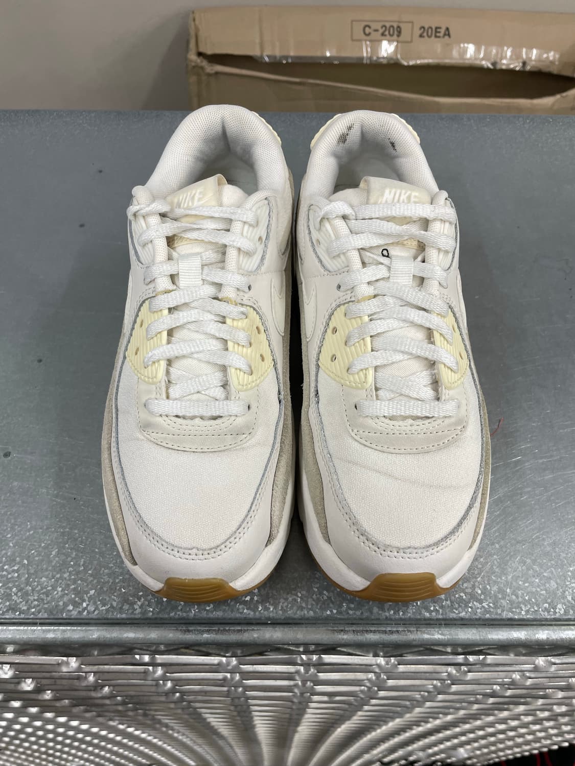 나이키 에어맥스 90 라이트 오어우드 브라운 235 상품이미지5