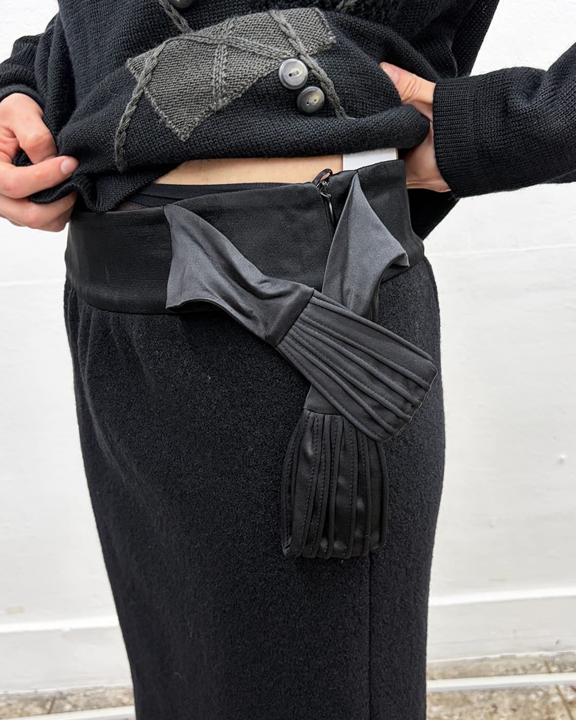 엠포리오 아르마니 2007F/W 헤비  울 스커트 상품이미지4