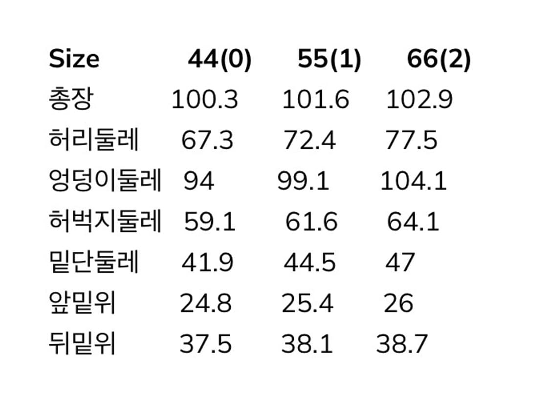 (새상품) 앤유 나이보더 워싱 베이지 44 데님팬츠 / 지나정 픽 상품이미지4