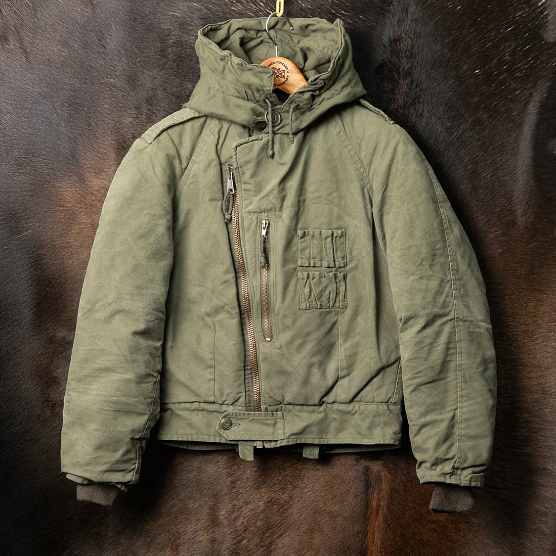 [S] 80s 캐나다군 AFV CREW 콜드웨더 탱커자켓  상품이미지1