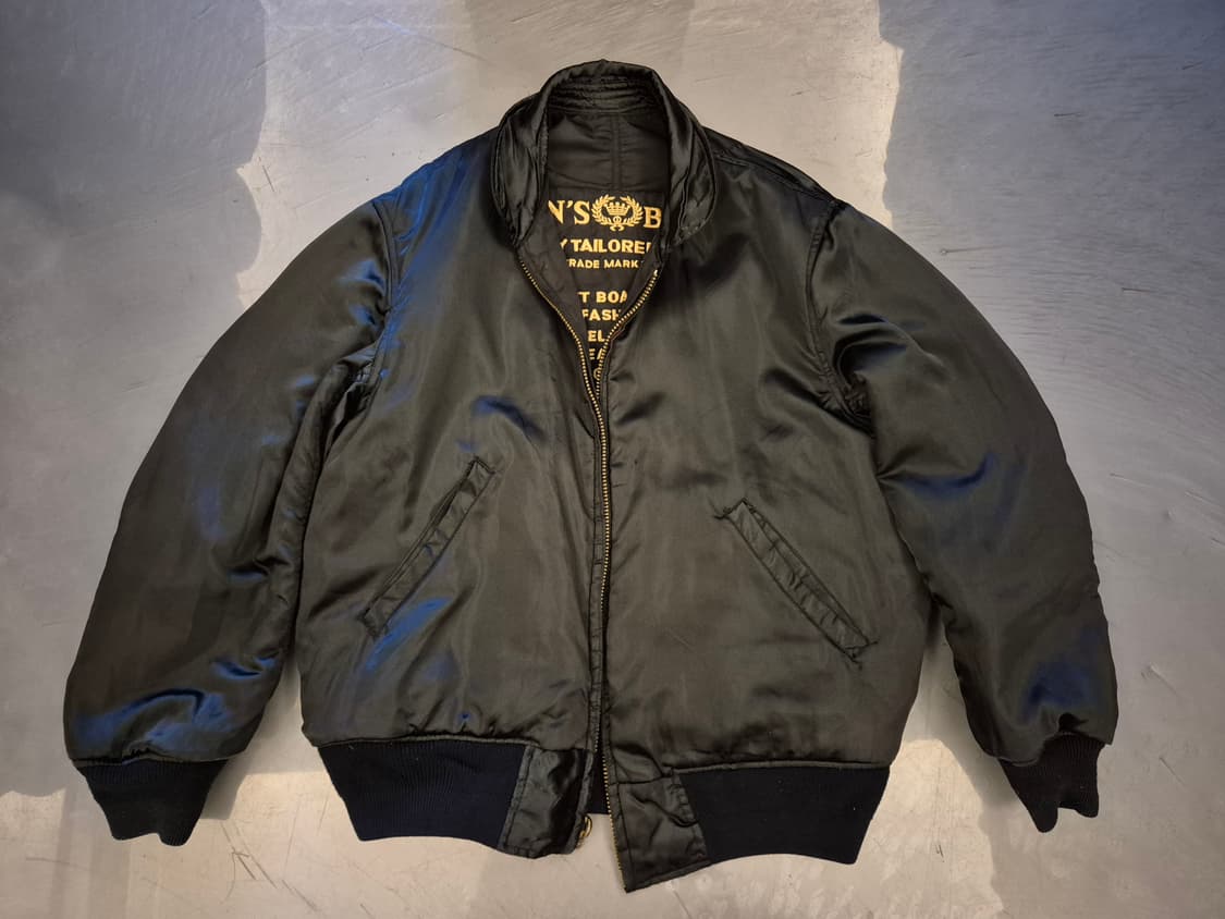 90s MEN'S BAT-SU 리버시블 플라이트 자켓 상품이미지3